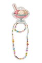 Konges Sløjd collana e braccialetto per bambini FLOWER FIELD NECKLACE AND BRACELET SET multicolore KS104818.PPY2