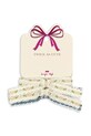 Konges Sløjd gumki do włosów dziecięce 4 PACK LEONORA BOW HAIR ELASTIC 4-pack beżowy KS103660.PPY2