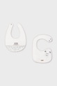 Βρεφική σαλιάρα Mayoral Newborn 2-pack 2-pack μπεζ 9074.1B.Newborn.PPY2