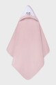 Mayoral Newborn ręcznik bawełniany dziecięcy różowy 9117.1A.Newborn.PPY2