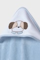 Chłopiec Mayoral Newborn ręcznik z kapturem dziecięcy 9118.1B.Newborn.PPY2 niebieski
