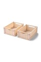 Liewood pojemnik do przechowywania Weston Storage Box S 2-pack różowy LW14549.PPY2