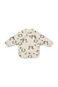 Βρεφική σαλιάρα Liewood Merle Printed Cape Bib μπεζ LW18136.PPY2