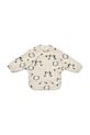 Βρεφική σαλιάρα Liewood Merle Printed Cape Bib μπεζ LW18136.PPY2