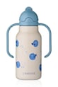 Liewood termikus palack gyerekeknek Kimmie Water Bottle 250 ml kék LW19618.PPY2