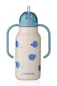 Liewood butelka termiczna dla dzieci Kimmie Water Bottle 250 ml LW19618.PPY2 niebieski SS26