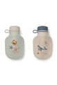 Liewood bottiglia bambini Lizzie Smoothie Bottle 2-Pack Confezione da 2 beige LW19847.PPY2