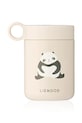 Liewood termikus tartály bébiételhez Kiani Printed Food Jar bézs LW19960.PPY2