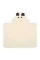 Παιδική βαμβακερή πετσέτα Liewood Vilas Panda Baby Hooded Towel μπεζ LW20747.PPY2