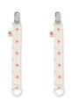 Konges Sløjd pasek do smoczka PACIFIER STRAP 2-pack 2-pack beżowy KS104599.PPY2