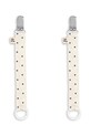 Konges Sløjd pasek do smoczka PACIFIER STRAP 2-pack 2-pack beżowy KS104599.PPY2
