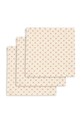 Konges Sløjd pieluszka niemowlęca bawełniana MUSLIN CLOTH GOTS 3-pack 3-pack beżowy KS104610.PPY2