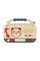 Chłopiec Konges Sløjd zabawka grająca niemowlęca BABY BOOMBOX KS104656.PPY2 beżowy