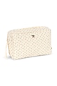 Konges Sløjd kosmetyczka SEERSUCKER BIG TOILETRY BAG beżowy KS105074.PPY2