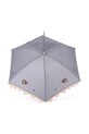 Chłopiec Konges Sløjd parasol dziecięcy SHARK UMBRELLA KS105076.PPY2 szary