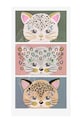 Konges Sløjd adesivi per il viso KITTY FACE JEWELS KS104916.PPY2 multicolore SS26