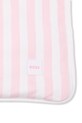 Deklice Bombažna odeja za dojenčka BOSS J53093 roza