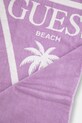 Chłopiec Guess ręcznik plażowy bawełniany H6GZ03.SG00P.PPY2.M fioletowy
