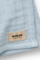 Deklice Bombažne tetra plenice za dojenčka Wheat 2-pack 3890.376.GOTS modra