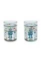 Konges Sløjd set de căni pentru copii 2 PACK GLITTER CUPS albastru KS103024.PPY2