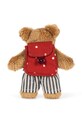 Konges Sløjd παιχνίδι αγκαλιάς παιδικό TINY TEDDY BACK TO SCHOOL πολύχρωμο KS105554.PPY2