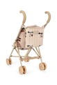 Konges Sløjd cărucior de păpuși copii TULLE DOLL STROLLER KS105561.PPY2 bej SS26
