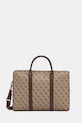 Torba za laptop Guess MILANO odgovara formatu A4 smeđa HMMILO.P6169