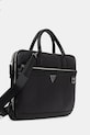 Guess torba na laptopa skórzana MONACO HMMOGR.P6147 czarny SS26
