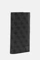 Guess etui na paszport MILANO SMMALO.LEA01 szary SS26