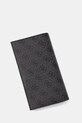 Akcesoria Guess etui na paszport MILANO SMMALO.LEA01 szary