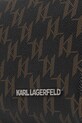 Akcesoria Karl Lagerfeld kosmetyczka K/MONOGRAM B1M32056 brązowy