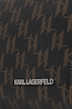 Akcesoria Karl Lagerfeld kosmetyczka K/MONOGRAM B1M32056 brązowy
