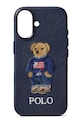 Polo Ralph Lauren etui skórzane na telefon iPhone 17 na telefon granatowy 405P17562