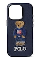 Polo Ralph Lauren etui skórzane na telefon iPhone 16 Pro na telefon granatowy 405P17561