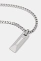 Guess naszyjnik z zawieszką męski ze stali nierdzewnej TRUE SPIRIT JUMN06.039JW srebrny SS26