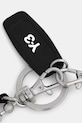 Y-3 KEY CHAIN brelok skórzany męski KF6454 czarny SS26