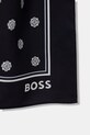 BOSS vreckovka do saka POCKET SQ 50560527 tmavomodrá SS26