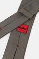 Шовковий галстук HUGO Tie cm 6 50561743 зелений SS26