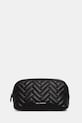 Karl Lagerfeld kosmetyczka K/BRICK drobny wzór czarny B1W32023