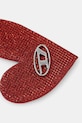 Prívesok na kľúče so zrkadlom Diesel X10212.P5170 červená SS26