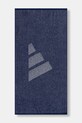 adidas Performance ręcznik treningowy bawełniany 100 cm x 50 cm niebieski KE7417