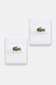 Lacoste opaska na nadgarstek 2-pack biały RL9272