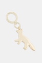 Maison Kitsuné brelok Profile Fox złoty PW06903AM1002