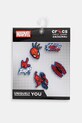 Crocs przypinki do obuwia Spiderman 5-pack czerwony 10015108