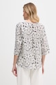 Odzież Weekend Max Mara bluzka damska jedwabna GINNICO 2615111142600 biały