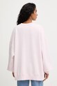 Odzież Rotate bluza bawełniana 1153161809 różowy