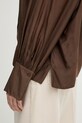 MUNTHE bluzka z dodatkiem jedwabiu ROSEBERGER 254102925427 brązowy