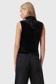 AllSaints bluzka W012PZ czarny SS26