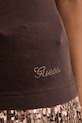 Μπλουζάκι Guess DAMIANA W6RP16.KD012 καφέ