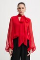 Bardot bluzka regular czerwony 59704TB2